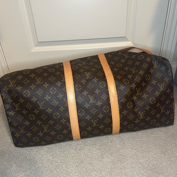 🤍🩵LV 55 KEEPALL 🤍🩵 CLEAN - Picture 5 of 11